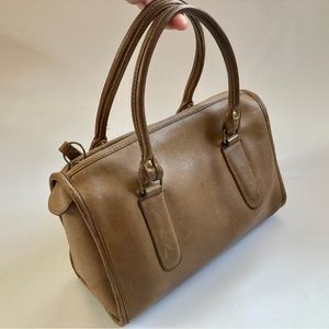 Vintage Coach leather clutch